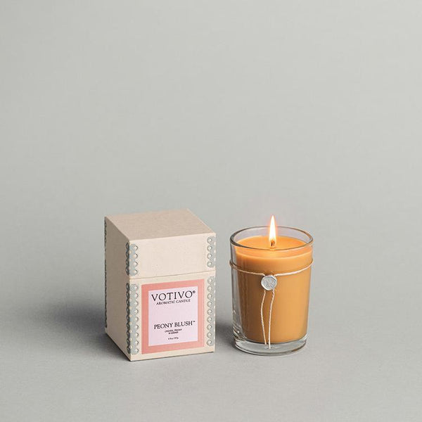 Votivo Peony Blush Aromatic Candle