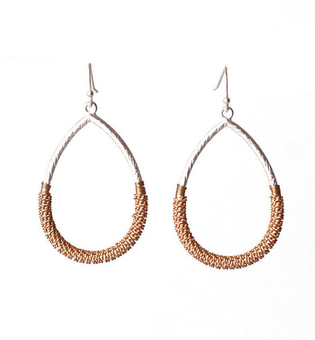 Meghan Browne Vita Mixed Metal Earrings