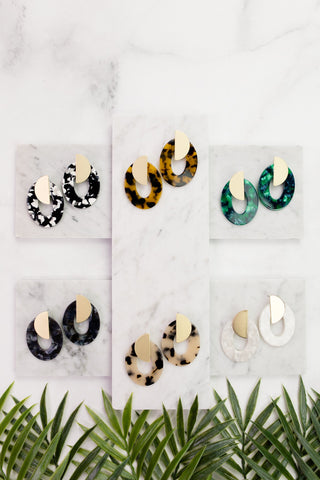 Michelle McDowell Emporia Acrylic Earrings